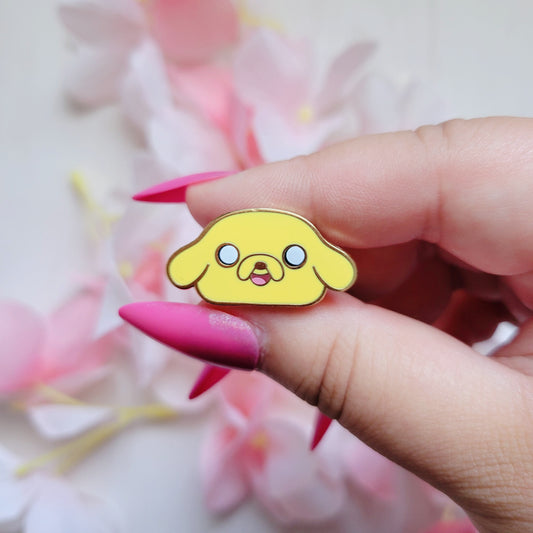 Jake the Dog enamel pin
