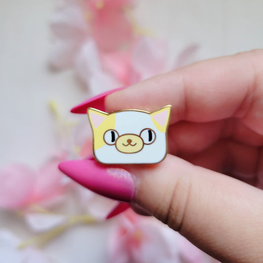 Cake the Cat enamel pin