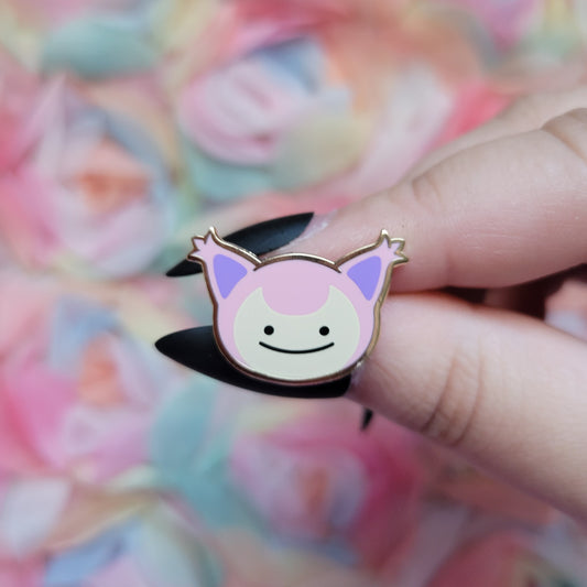 ditto kitty enamel pin