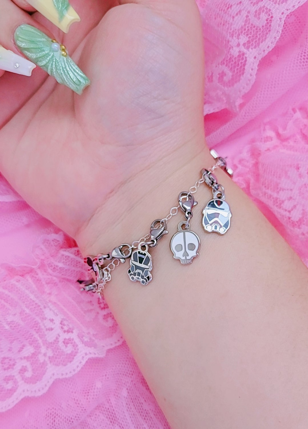 Bad Batch charm bracelet + charms