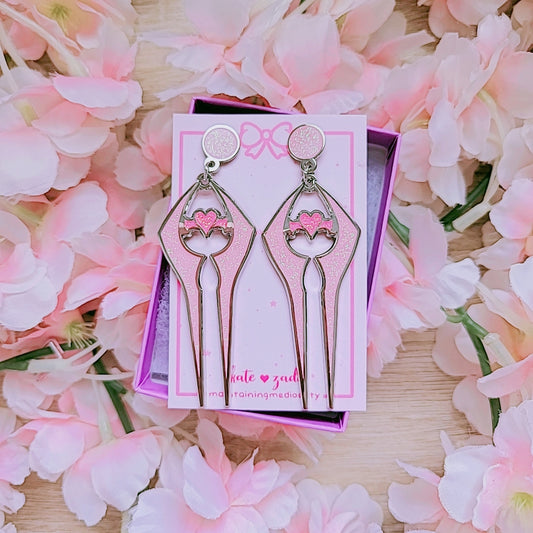 HALO Energy Sword stud earrings