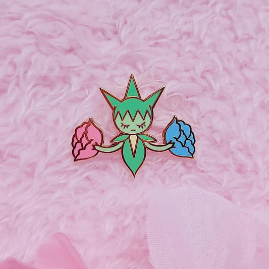 Little Rose enamel pin