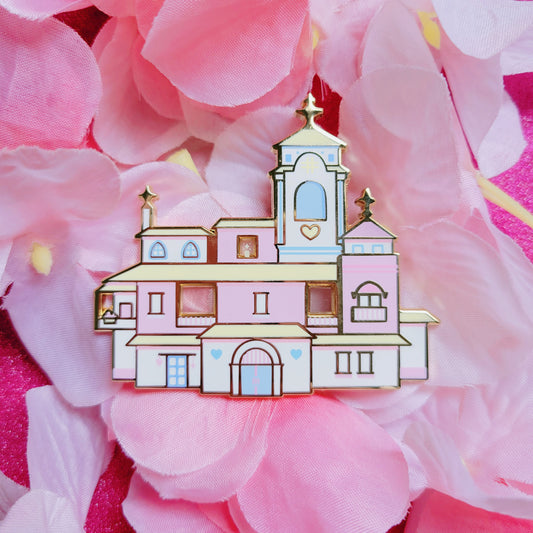 Casita enamel pin