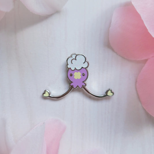 Starry Balloon enamel pin