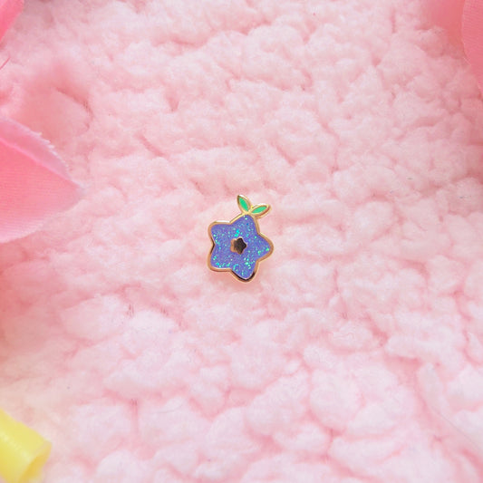 Stardrop mini pin and stud earrings