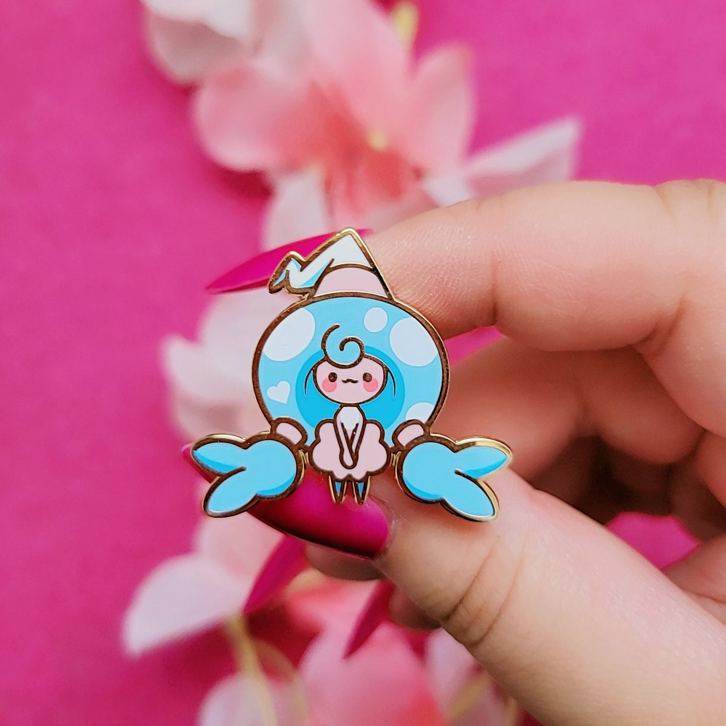 Little Hat Witch enamel pin