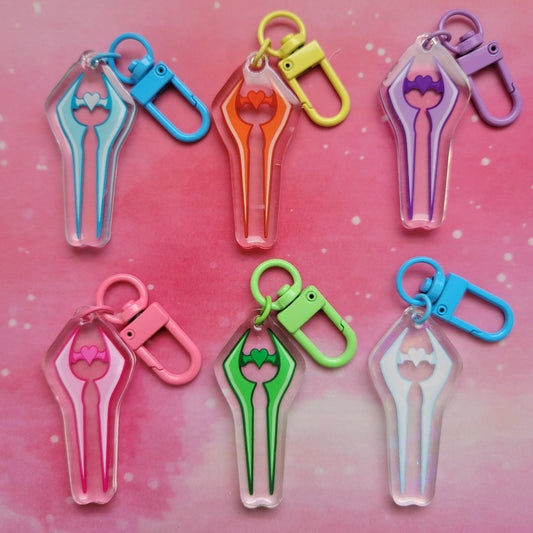 HALO energy sword 2" acrylic keychain
