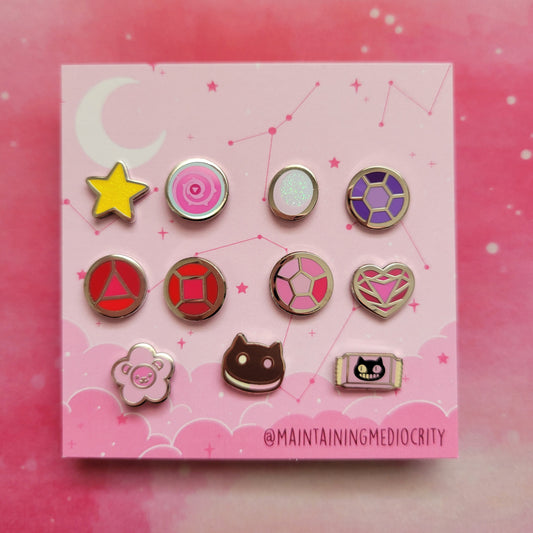 Steven Universe collection mini enamel pins