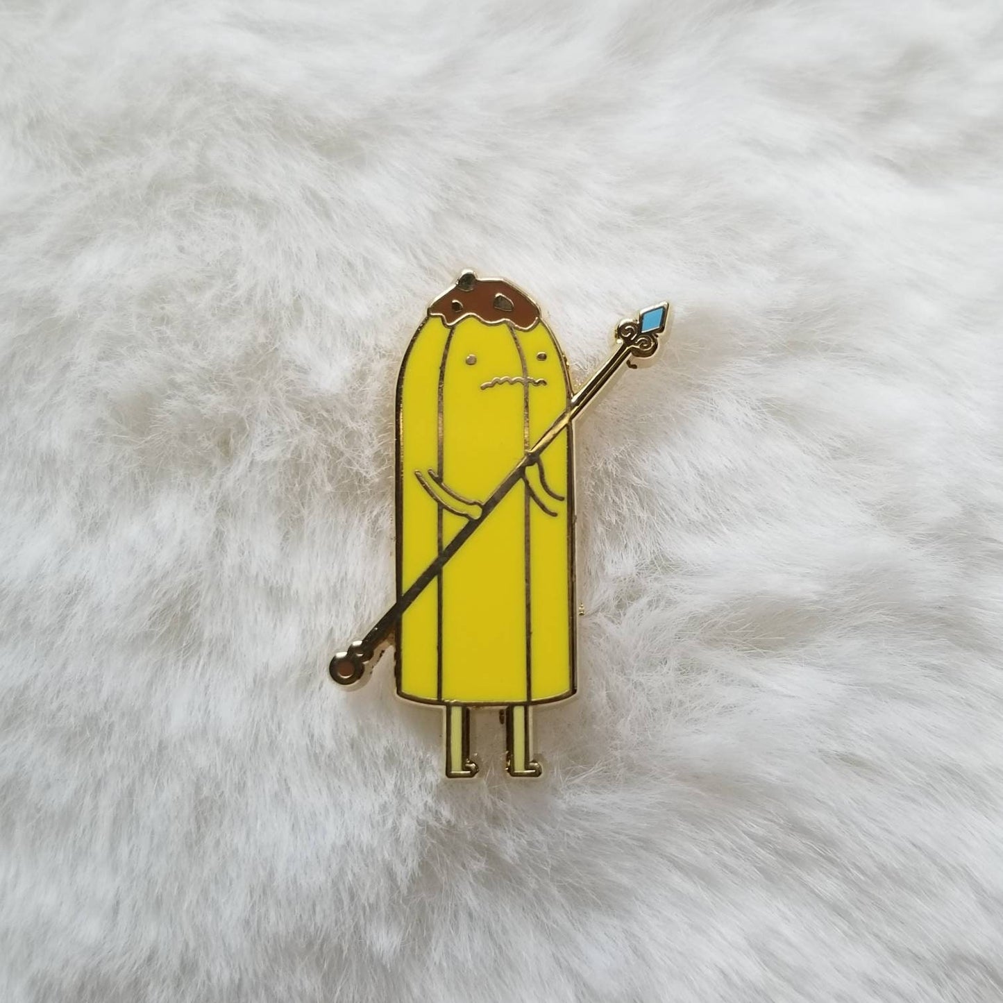 Banana guards hard enamel pins