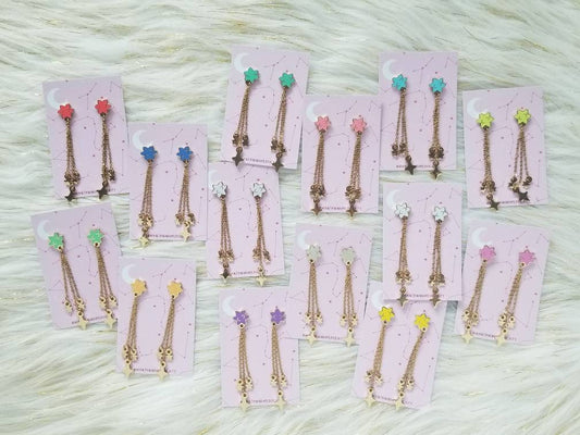 Shooting Star stud earrings