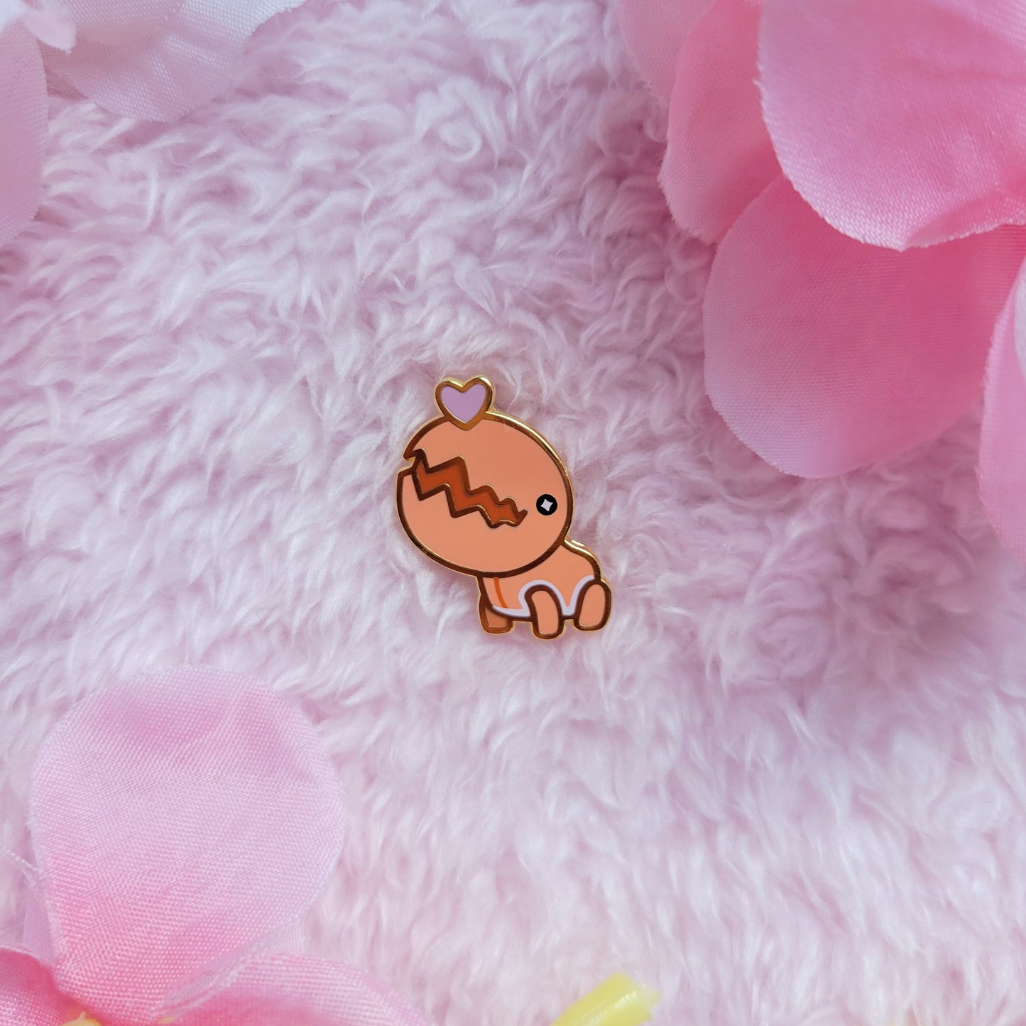 Pincher enamel pin