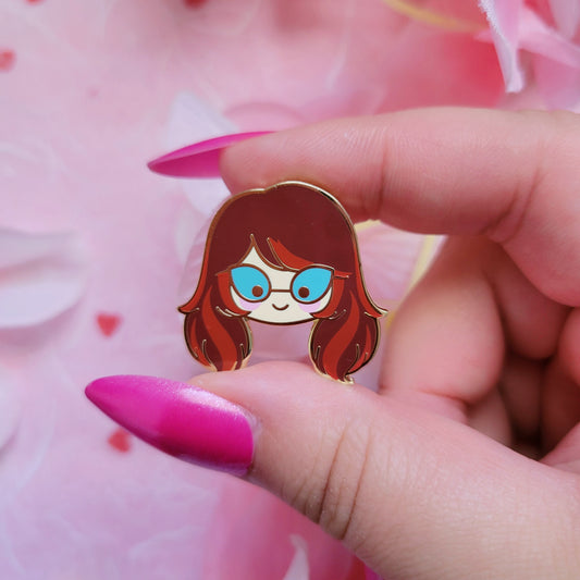 Betty Grof enamel pin