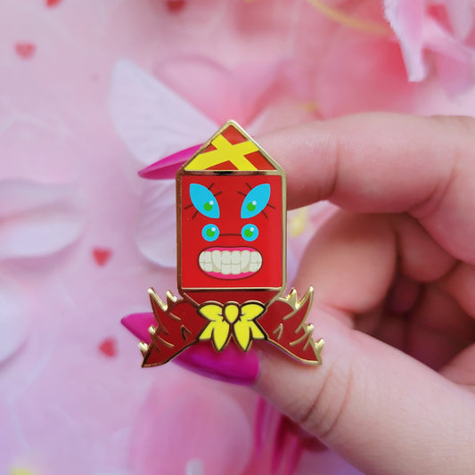 Golbetty enamel pin