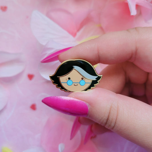 Simon Petrikov enamel pin