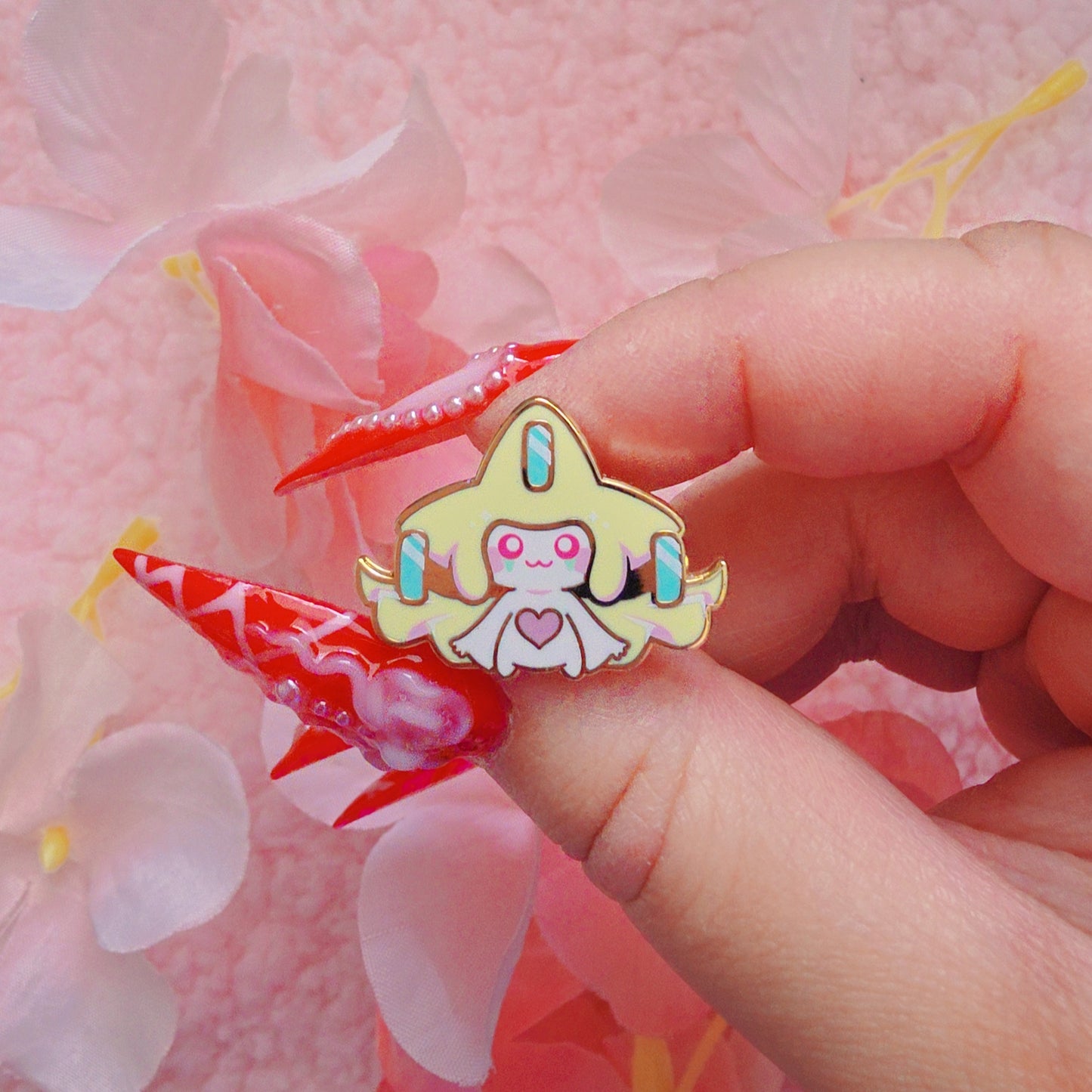Wishful Star enamel pin