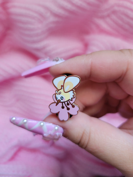 Cutie Fly enamel pin