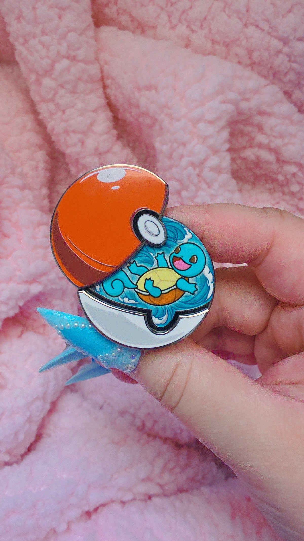 Squirty enamel pin [POCKET BALLERS]