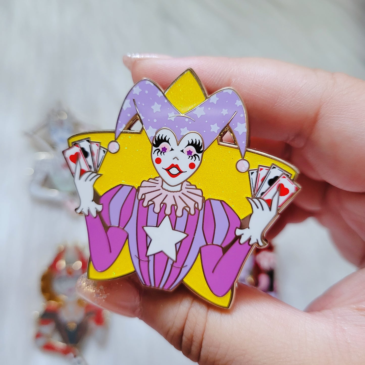 Queen of Cards BLIND BAG PINS