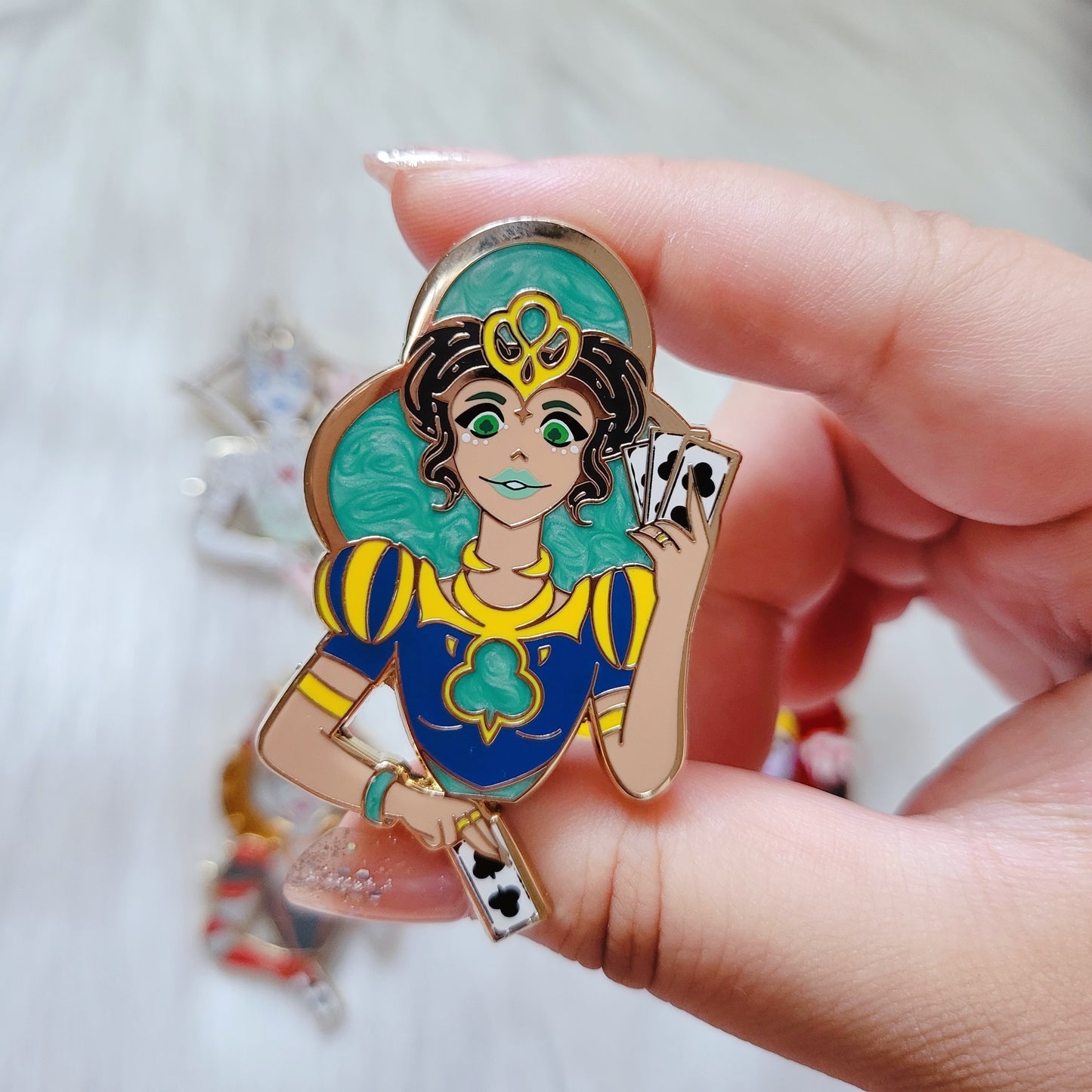 Queen of Cards BLIND BAG PINS