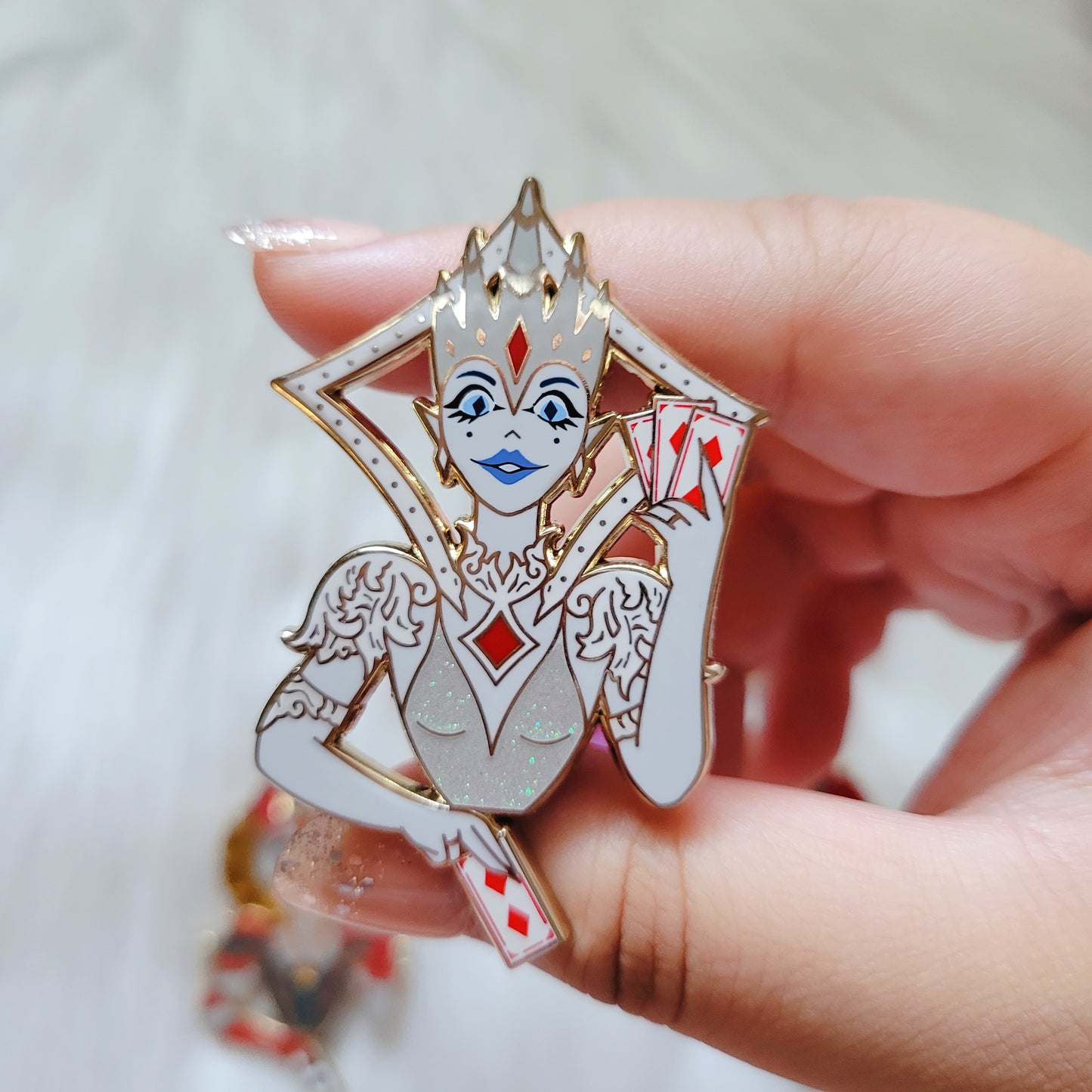 Queen of Cards BLIND BAG PINS