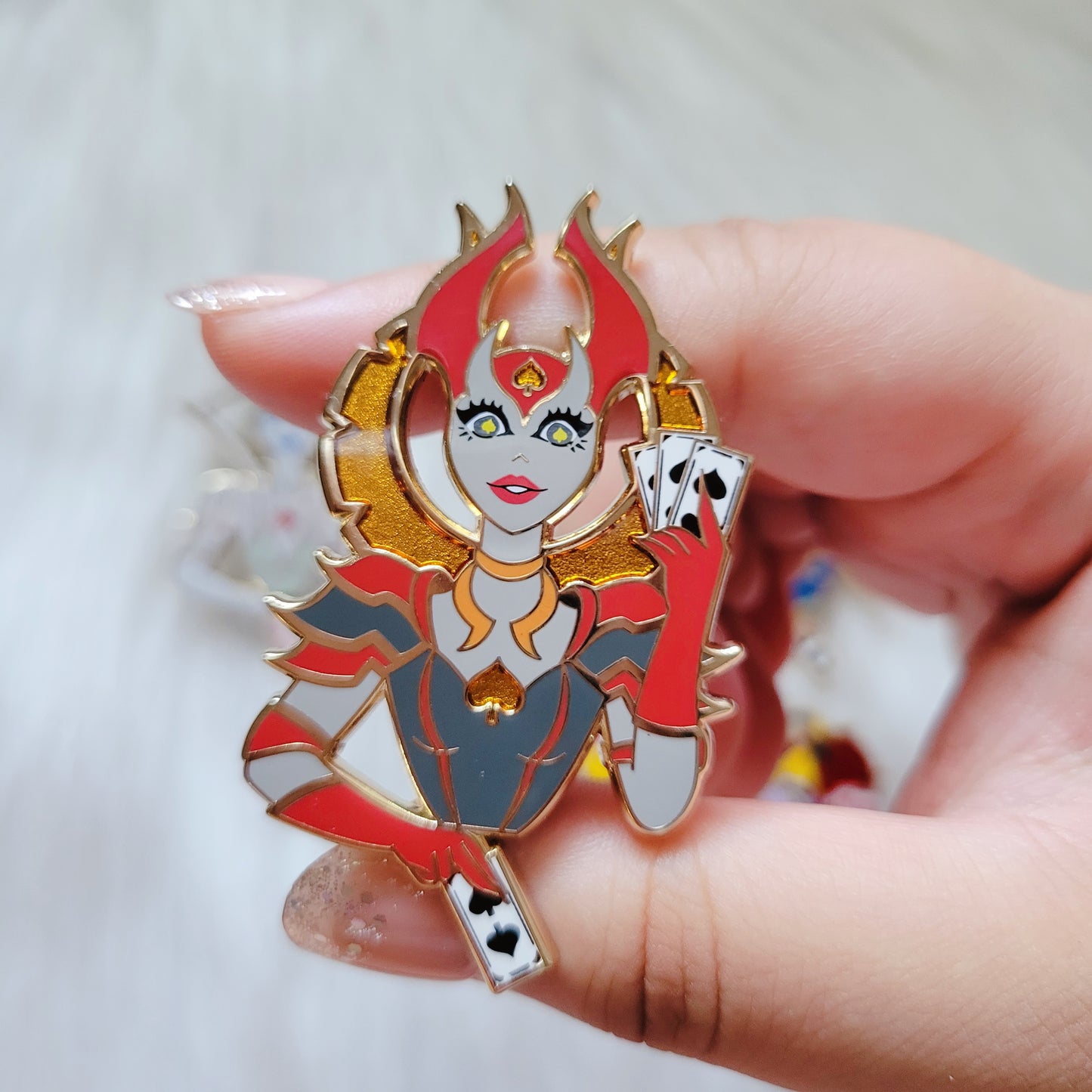 Queen of Cards BLIND BAG PINS