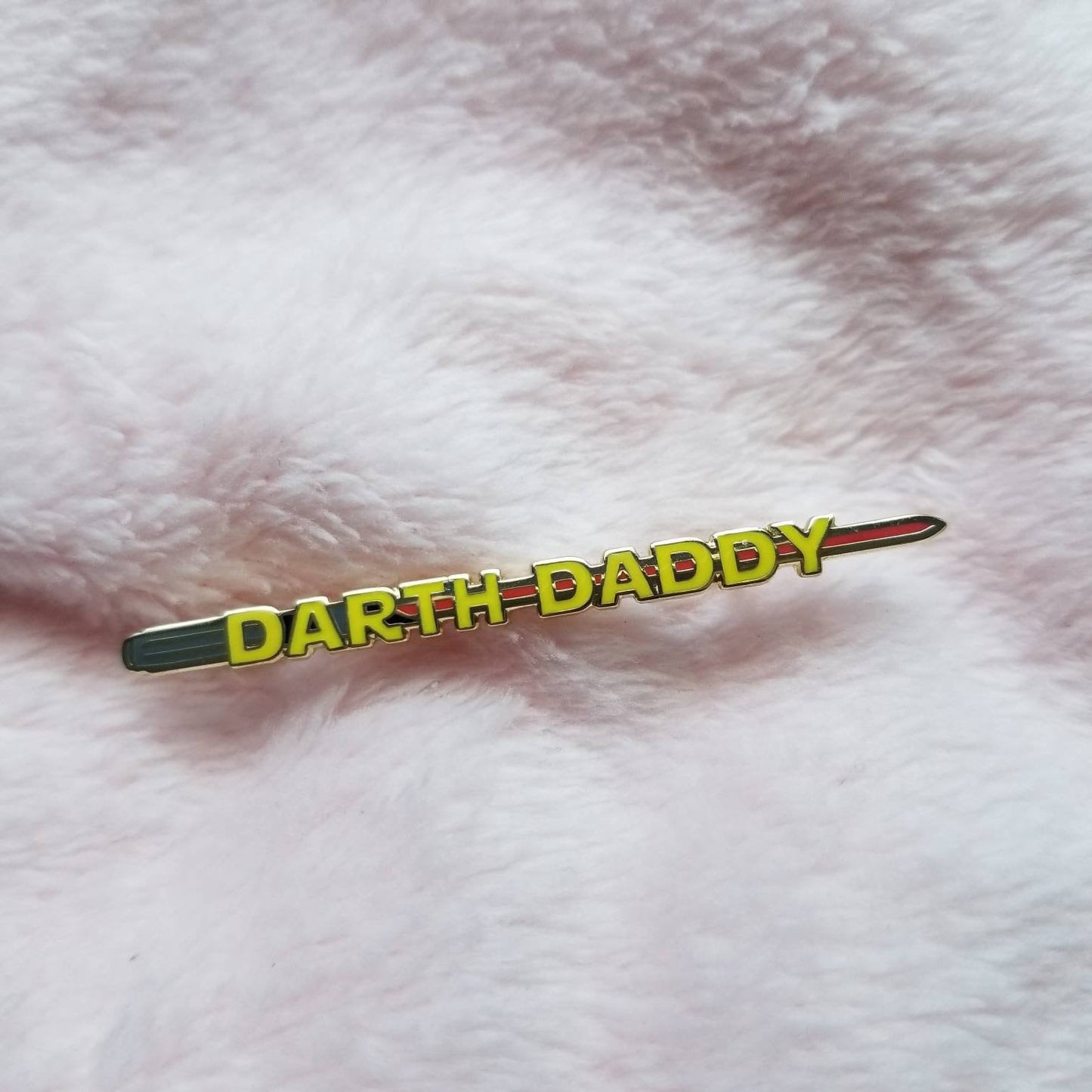 Darth Daddy hard enamel pin